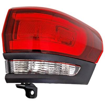 Rareelectrical - New Tail Light Compatible With 2014-2022 Jeep Grand Cherokee Grand Cherokee Wk 3.6L 5.7L V6 Right