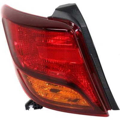 Rareelectrical - Tail Light Compatible With 2015-2017 Toyota Yaris 1.5L I4 Left Driver Side Led Rept730374 106Hp