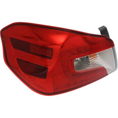 Rareelectrical - Tail Light Compatible With 2015-2021 Subaru Wrx Sti Wrx 2.0L 2.5L I4 Fa20f Ej257 Left Driver Side