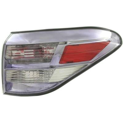 Rareelectrical - Tail Light Compatible With 2010-2012 Lexus Rx450h Right Passenger Side Halogen Repl730313