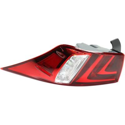 Rareelectrical - Tail Light Compatible With 2014-2016 Lexus Is250 Is350 Is200t Is300 2.0L 3.5L I4 Left Driver Side