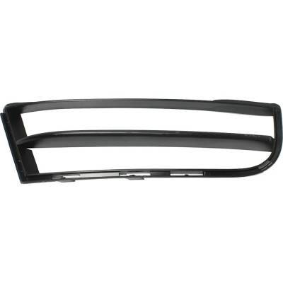 Rareelectrical - New Textured Black Fog Light Cover Compatible With Bmw 135I Base 6 Cyl 3.0L 135Is Base 6 Cyl 3.0L
