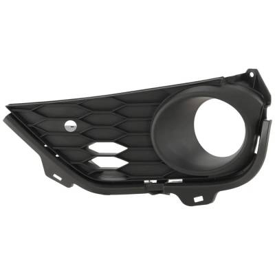 Rareelectrical - New Left Front Fog Light Trim Compatible With Honda Pilot Black Edition Pilot Elite Pilot Trailsport