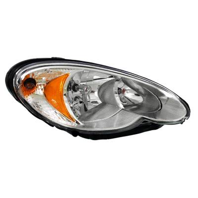 Rareelectrical - New Right Side Halogen Headlight Compatible With Chrysler Pt Cruiser Touring Wagon 2006-2009 By Part