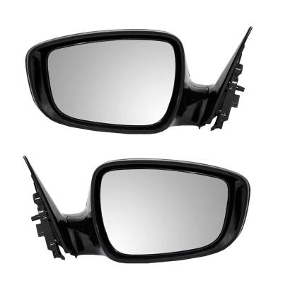 Rareelectrical - New Pair Of Door Mirrors Fits Hyundai Veloster Se Tech 15-16 Hy1321194 Hy1320194