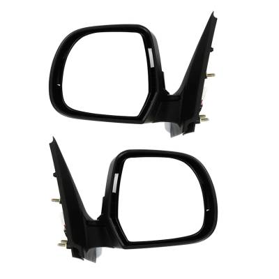 Rareelectrical - New Pair Of Door Mirrors Fits Nissan Versa 1.6 Sl 12-14 96301-3An5b 96302-3An5b