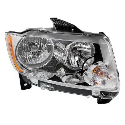 Rareelectrical - New Right Halogen Headlight Compatible With Jeep Grand Cherokee Overland Sport 2011-2013 By Part