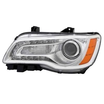 Rareelectrical - New Drivers Headlight Compatible With Chrysler 300 Limited Sedan 2011-2014 By Part Number 68143003Ac