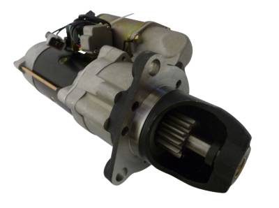 Rareelectrical - New Starter Motor Compatible With Komatsu D65e-12 D65ex-12 Crawler Dozer 6D125 6-Cyl 11.04L