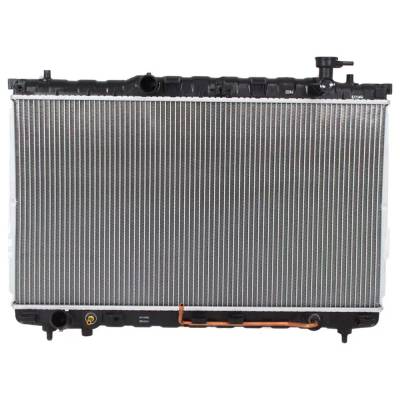Rareelectrical - Radiator Compatible With 2003-2006 Hyundai Santa Fe 3.5L V6 Aluminum Core Plastic Tank Direct Fit