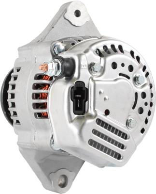 Rareelectrical - New 60 Amp 12V Alternator Compatible With 2005-2015 Massey Ferguson Mf-1547 Mf-1552 Iseki 3-Cyl 36Kw