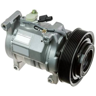 Rareelectrical - New 7-Groove Pulley A/C Compressor Compatible With Honda Crosstour Ex-L 4 Cyl 2.4L Accord Lx-S 4 Cyl