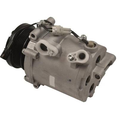 Rareelectrical - New 6-Groove Pulley A/C Compressor Compatible With Mitsubishi Outlander Es 6 Cyl 3.0L Lancer De 4