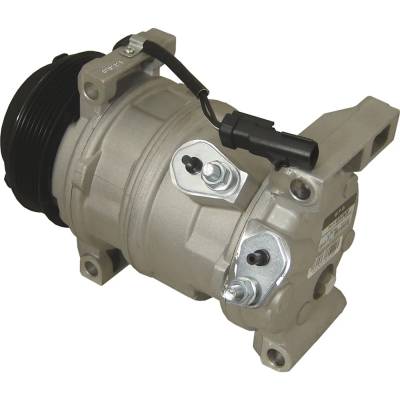 Rareelectrical - New 6-Groove Pulley A/C Compressor Compatible With Chrysler Dodge Volkswagen Grand Caravan C/V 6 Cyl