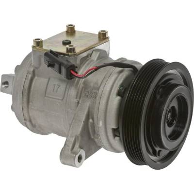 Rareelectrical - New 6-Groove Pulley A/C Compressor Compatible With Jeep Wrangler Sport 6 Cyl 4.0L Grand Cherokee
