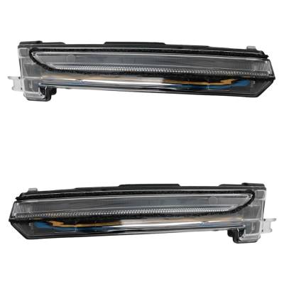 Rareelectrical - New Pair Of Mirror Turn Signal Light Compatible With Hyundai Elantra Se 4 Cyl 2.0L Elantra Preferred