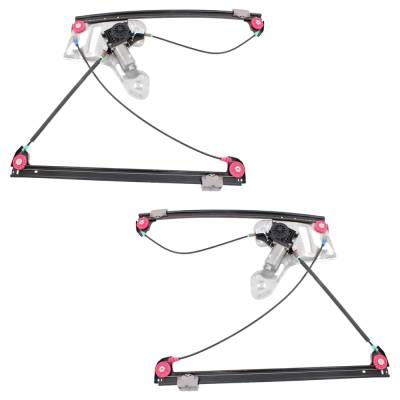 Rareelectrical - New Front Left And Front Right Window Regulator Compatible With Land Rover Range Rover Hse Range