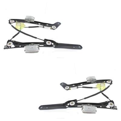 Rareelectrical - New Rear Left And Rear Right Window Regulator Compatible With Audi A7 Quattro Tdi Prestige 6 Cyl