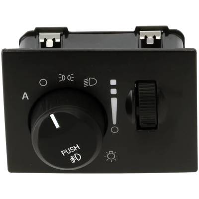 Rareelectrical - New Headlight Switch Compatible With Chrysler Dodge 300 Limited 6 Cyl 3.6L Charger Pursuit 8 Cyl