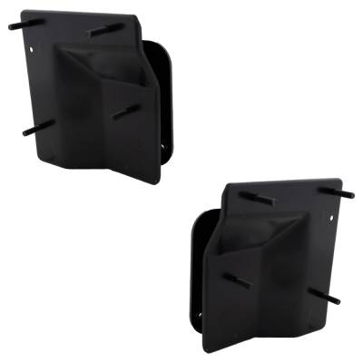 Rareelectrical - New Rear Left And Rear Right Bumper Bracket Compatible With Hyundai Accent Gls 4 Cyl 1.6L Accent