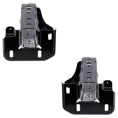 Rareelectrical - New Front Left And Front Right Bumper Bracket Compatible With Ford F-150 Xlt 6 Cyl 3.3L F-150 Xl 8