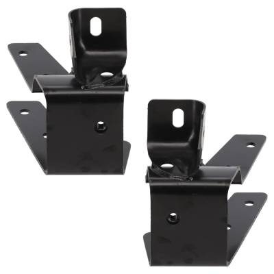 Rareelectrical - New Front Left And Front Right Bumper Bracket Compatible With Chevrolet Gmc Silverado 2500 Hd