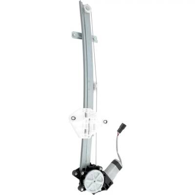 Rareelectrical - New Right Rear Window Regulator With Motor Compatible With Honda Passport Ex-L 6 Cyl 3.5L Pilot