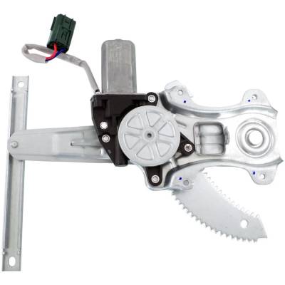 Rareelectrical - New Left Rear Window Regulator With Motor Compatible With Nissan Juke Nismo 4 Cyl 1.6L Juke Sl 4 Cyl