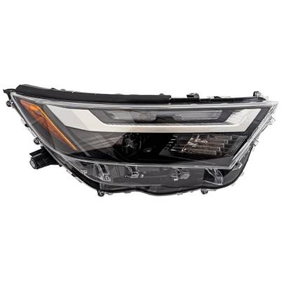 RAREELECTRICAL - Headlight Compatible With 2022-2023 Toyota Rav4 2.5L I4 A25a-Fks A25a-Fxs Right Passenger Side Led