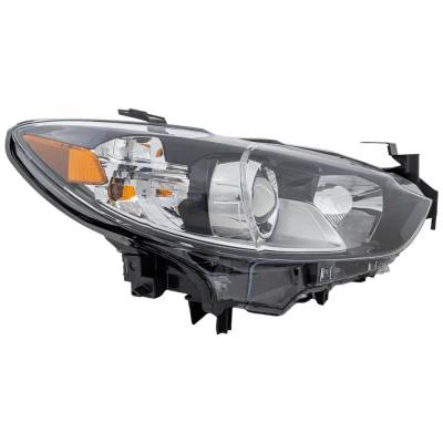 Rareelectrical - Headlight Compatible With 2014-2017 Mazda 6 2.5L I4 Py-Vps Right Passenger Side Halogen Repm100187