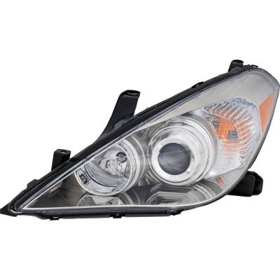 Rareelectrical - Headlight Compatible With 2007-2008 Toyota Solara 2.4L 3.3L I4 Left Driver Side Halogen Rept100174