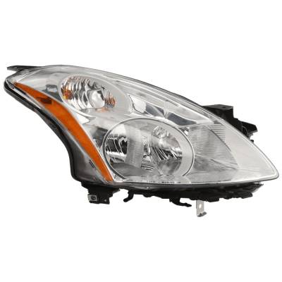 Rareelectrical - Headlight Compatible With 2010-2012 Nissan Altima 2.5L 3.5L I4 Qr25de Vq35de Right Passenger Side