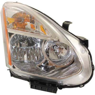 Rareelectrical - Headlight Compatible With 2009-2010 Nissan Rogue 2.5L I4 Qr25de Right Passenger Side Halogen