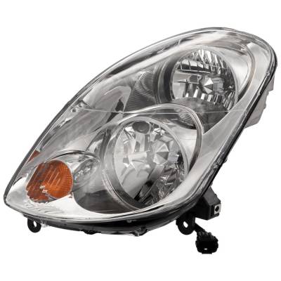 Rareelectrical - New Headlight Compatible With 2003-2004 Infiniti G35 3.5L V6 Vq35de/Vq35hr Left Driver Side Halogen