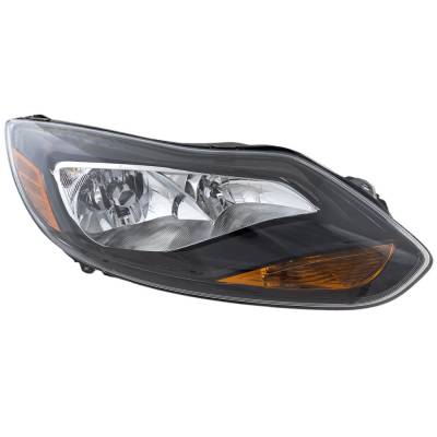 Rareelectrical - Headlight Compatible With 2012-2014 Ford Focus 2.0L 1.0L I4 Ti-Vct Ecoboost Right Passenger Side