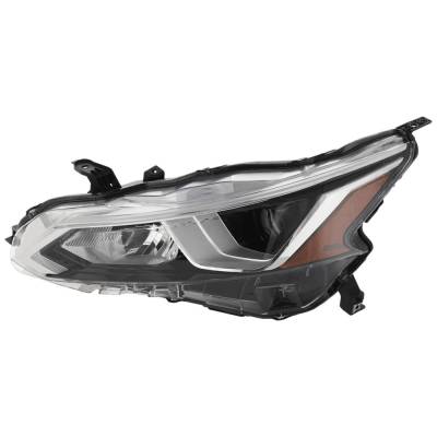 Rareelectrical - Headlight Compatible With 2019-2021 Nissan Altima 2.5L 2.0L I4 Qr25de Kr20ddet Left Driver Side