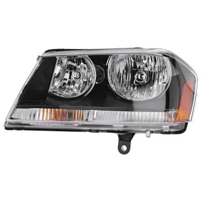Rareelectrical - New Headlight Compatible With 2008-2014 Dodge Avenger 2.4L 3.6L I4 Ed3 Left Driver Side Halogen