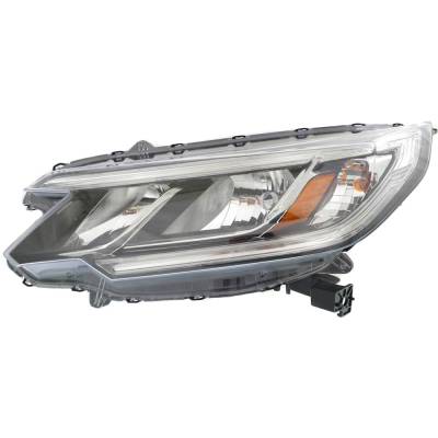 Rareelectrical - Headlight Compatible With 2015-2016 Honda Cr-V 2.4L I4 K24w Left Driver Side Halogen Reph100360q