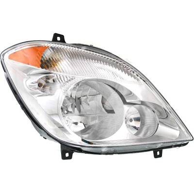 Rareelectrical - Headlight Compatible With 2010-2013 Mercedes-Benz Sprinter 2500 Sprinter 3500 Right Passenger Side