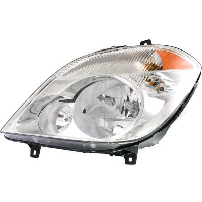 Rareelectrical - Headlight Compatible With 2010-2013 Mercedes-Benz Sprinter 2500 Sprinter 3500 Left Driver Side