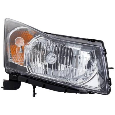Rareelectrical - New Headlight Compatible With 2011-2012 Chevrolet Cruze 1.4L 1.8L I4 Luj Luw Luz Right Passenger