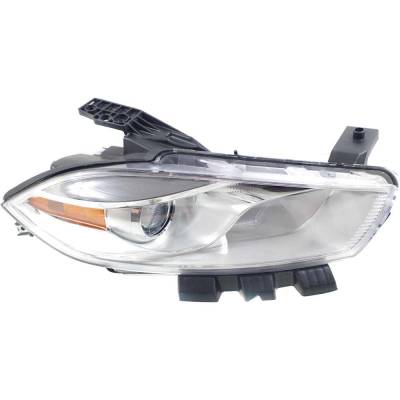 Rareelectrical - Headlight Compatible With 2016 Dodge Dart 2.0L 1.4L I4 Tigershark Multiair2 Right Passenger Side