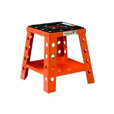 Rareelectrical - 13 Inch Orange Motorcycle Dirt Bike Stand Compatible With Honda Motocross Off-Road Enduro Mx