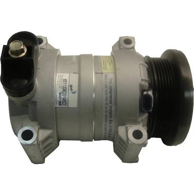 Rareelectrical - New 6-Groove Pulley A/C Compressor Compatible With Gmc C7500 Topkick C7c042 8 Cyl 8.1L C6500 Topkick