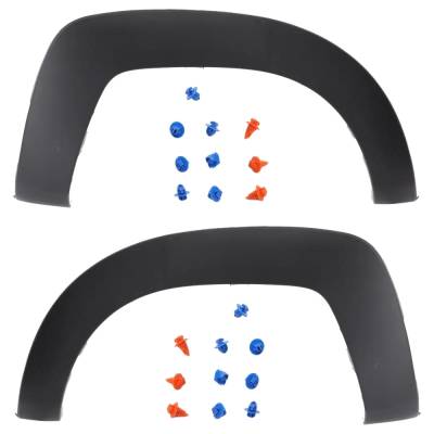 Rareelectrical - New Rear Left And Rear Right Fender Trim Compatible With Toyota Tacoma Base 6 Cyl 4.0L Tacoma Pre