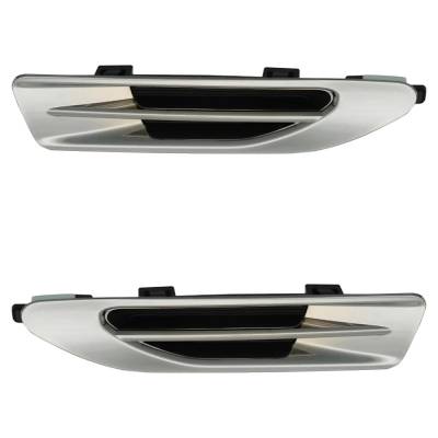Rareelectrical - New Front Left And Front Right Fender Vents Compatible With Kia Optima Ex 4 Cyl 2.4L Optima S 4 Cyl