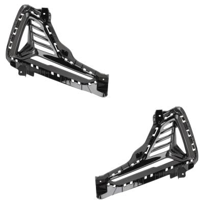 Rareelectrical - New Front Left And Front Right Fog Light Cover Compatible With Hyundai Sonata Limited Sonata Luxury