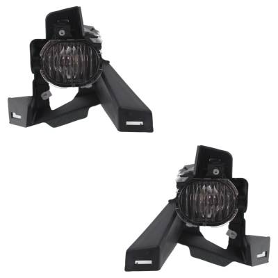 Rareelectrical - New Front Left And Front Right Fog Light Compatible With Chevrolet Monte Carlo Ls Competition Monte