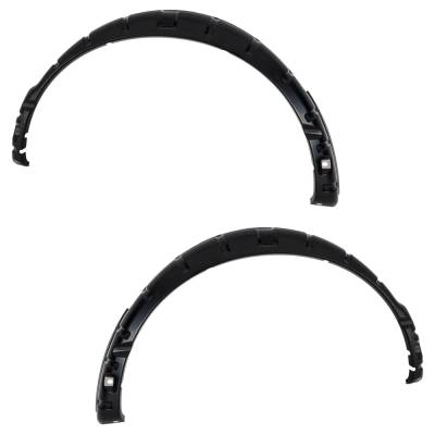 Rareelectrical - New Rear Left Outer Section And Rear Right Outer Section Fender Trim Compatible With Ford Lincoln