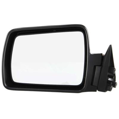 Rareelectrical - Side Mirror Compatible With 1984-1994 Jeep Cherokee Comanche Wagoneer Left Driver Side Replaces